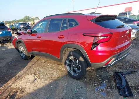 2025 Chevrolet Trax Fwd Lt from USA, damaged, VIN KL77LHEP6SC018611